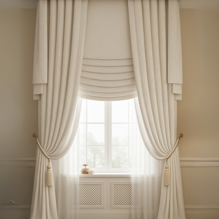 Lace net curtain makete homes